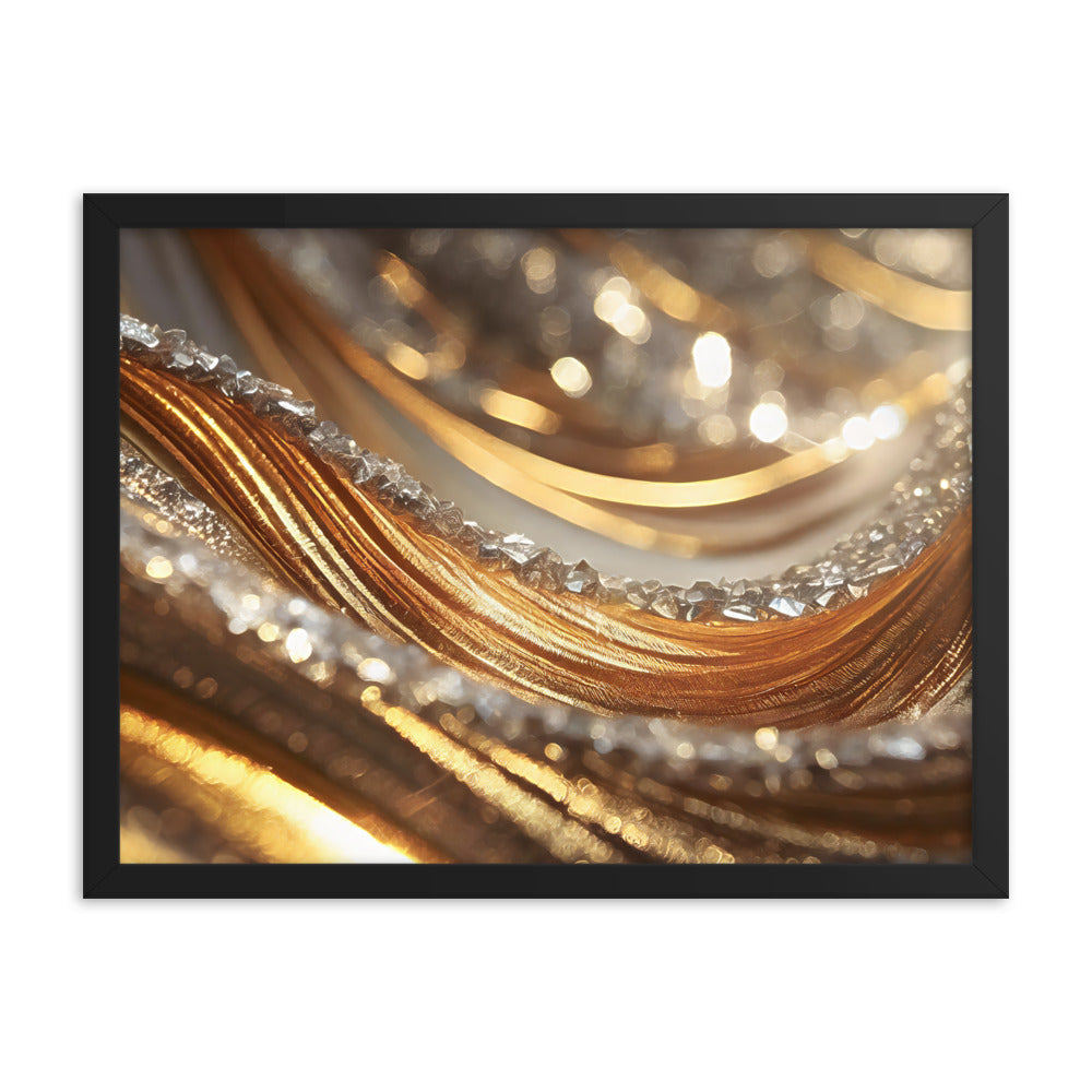 Winter Gold I - Framed Poster