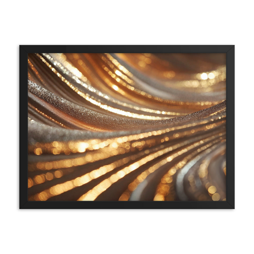 Winter Gold II - Framed Poster