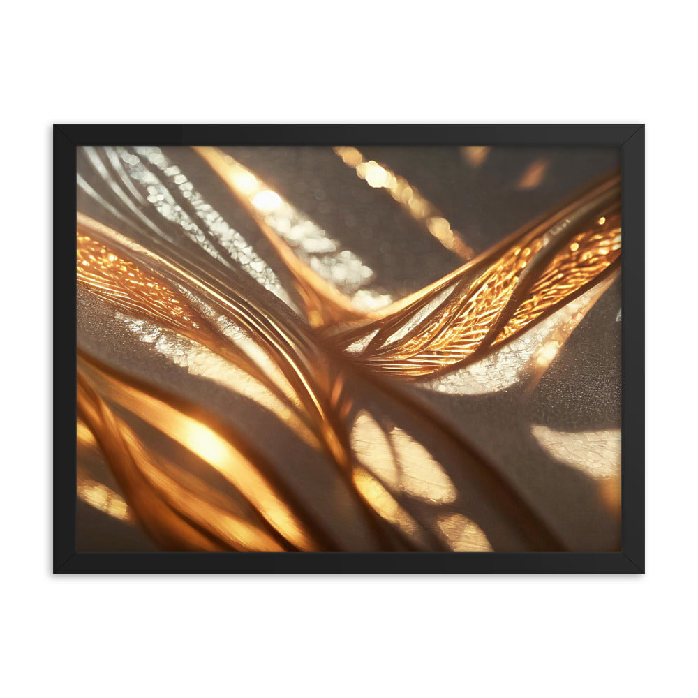 Winter Gold III - Framed Poster