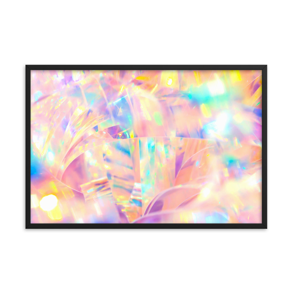 Holographic Delight I - Framed Poster