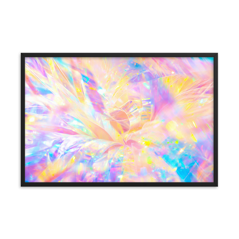 Holographic Delight II - Framed Poster