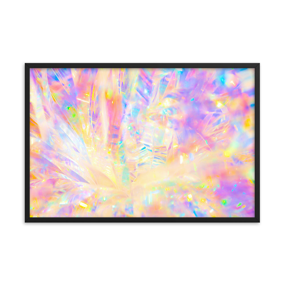 Holographic Delight III - Framed Poster