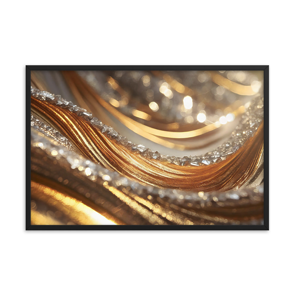 Winter Gold I - Framed Poster