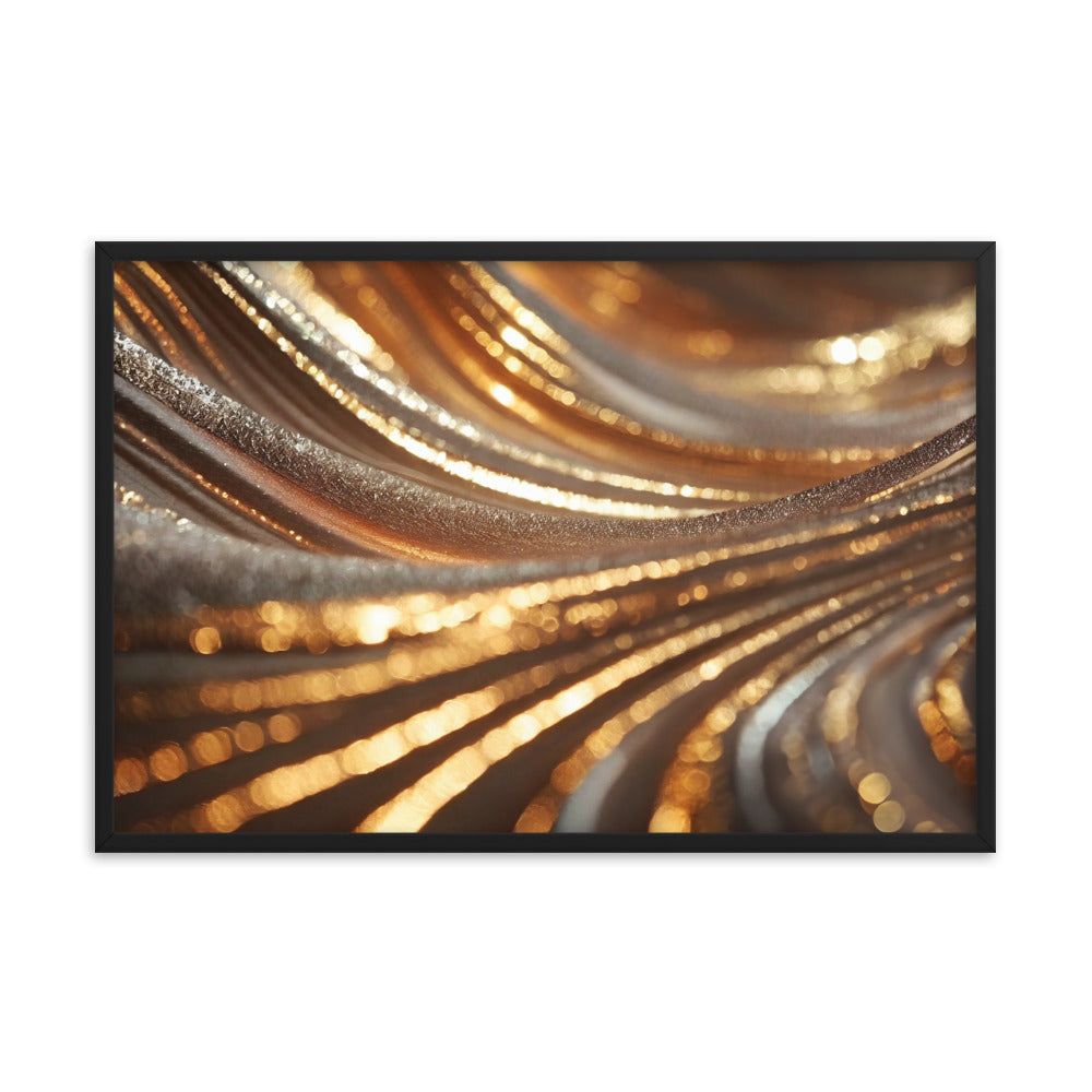 Winter Gold II - Framed Poster