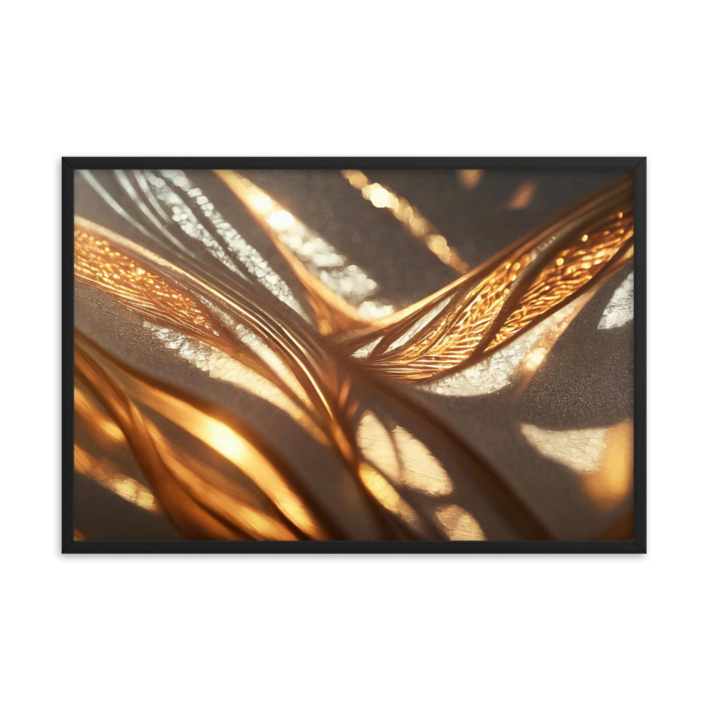 Winter Gold III - Framed Poster