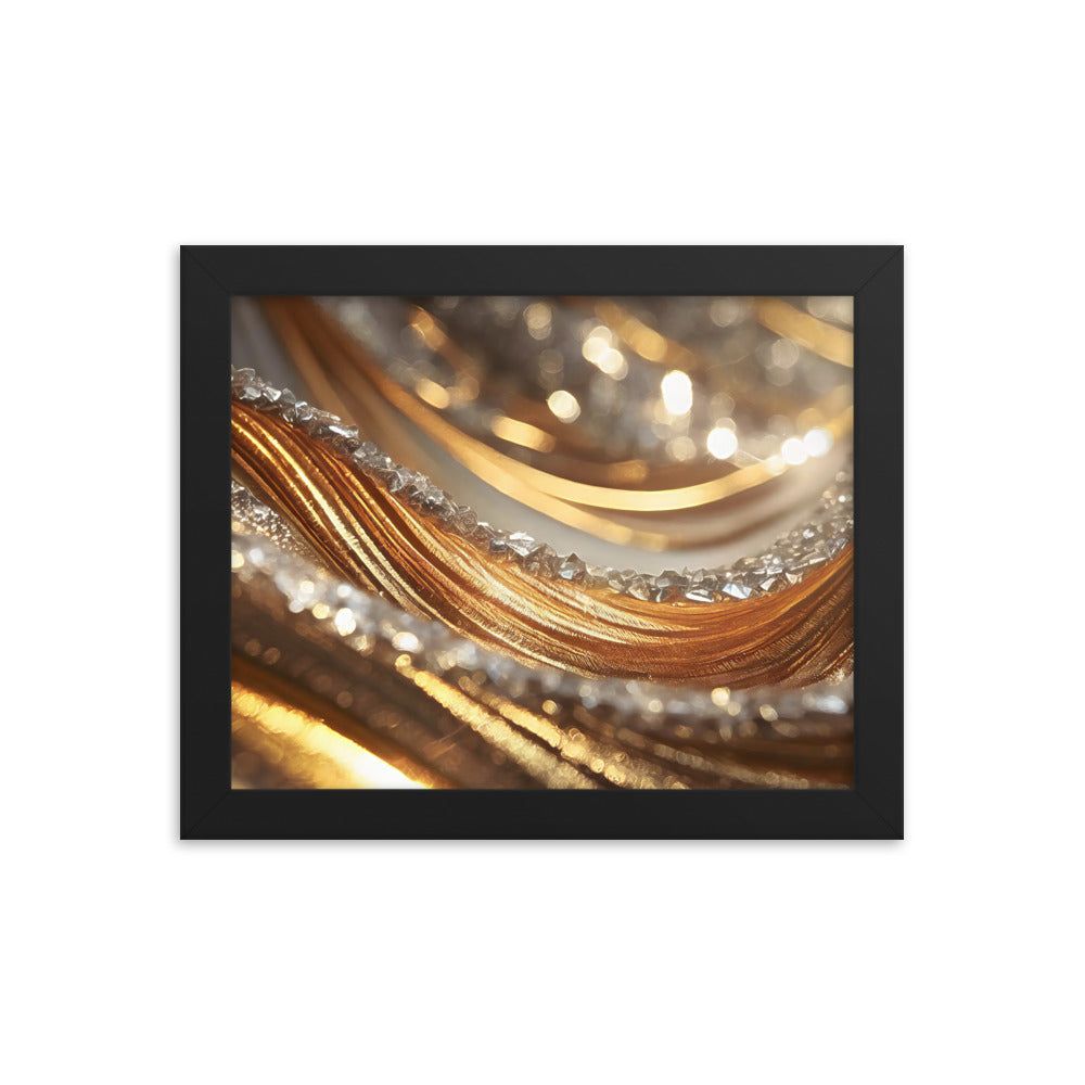 Winter Gold I - Framed Poster