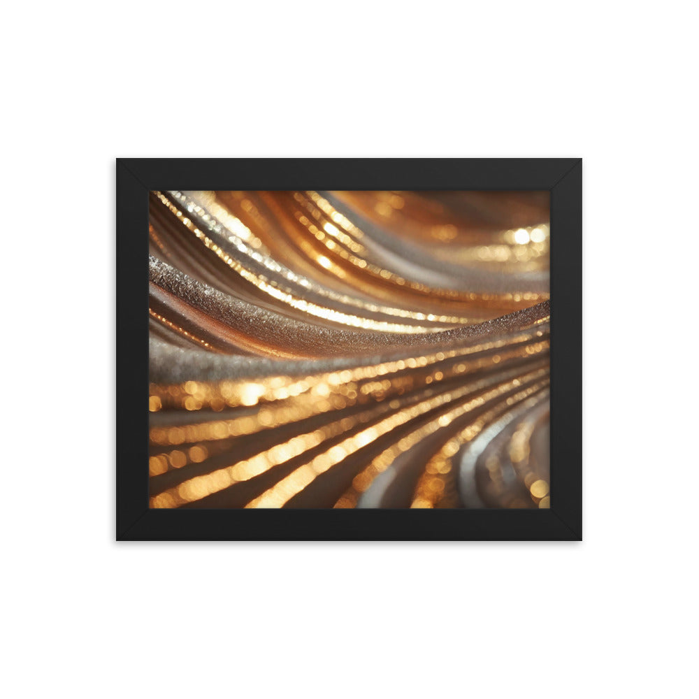 Winter Gold II - Framed Poster