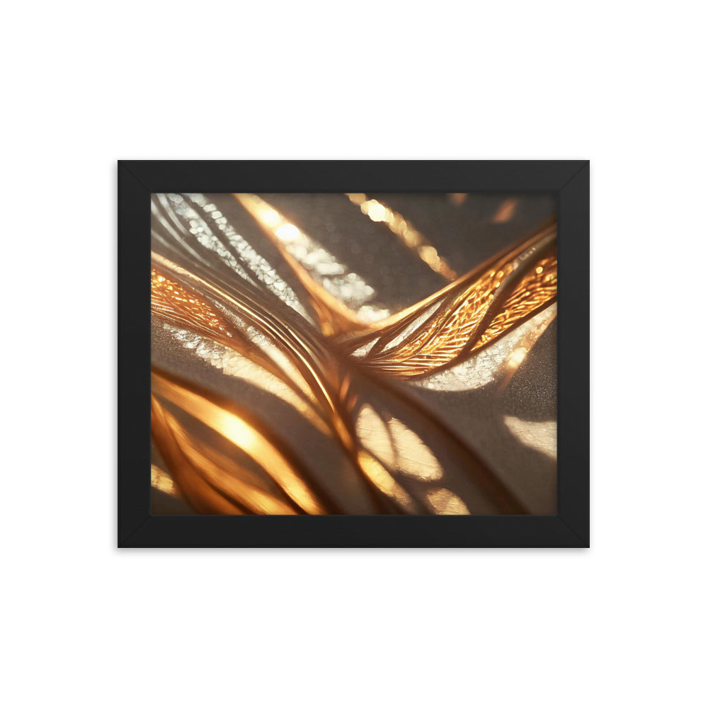 Winter Gold III - Framed Poster