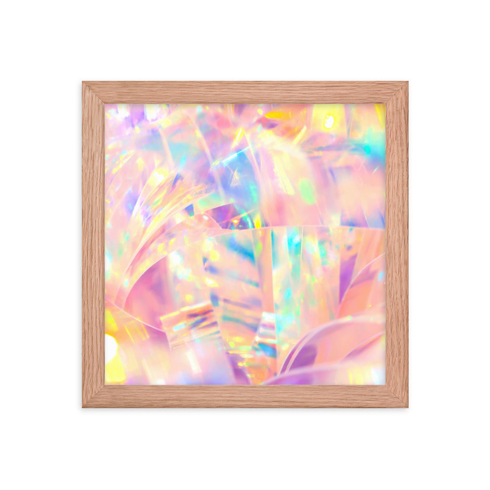 Holographic Delight I - Framed Poster