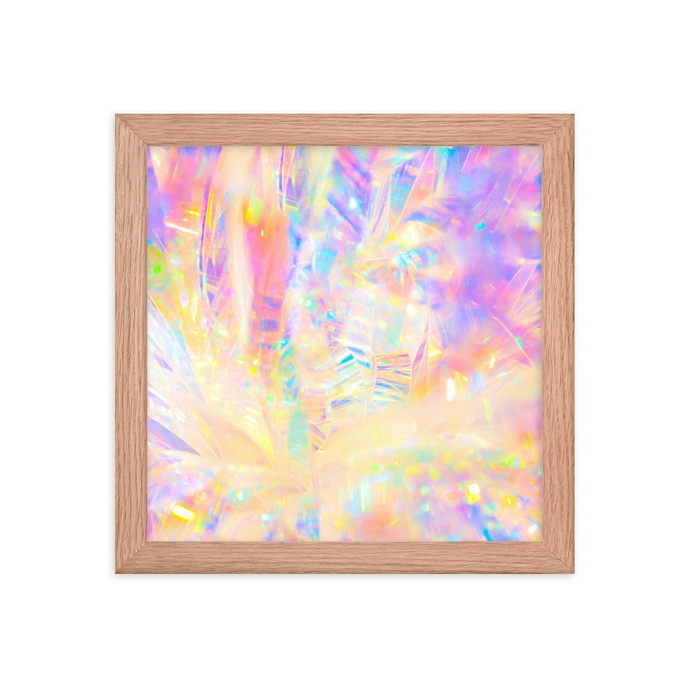 Holographic Delight III - Framed Poster