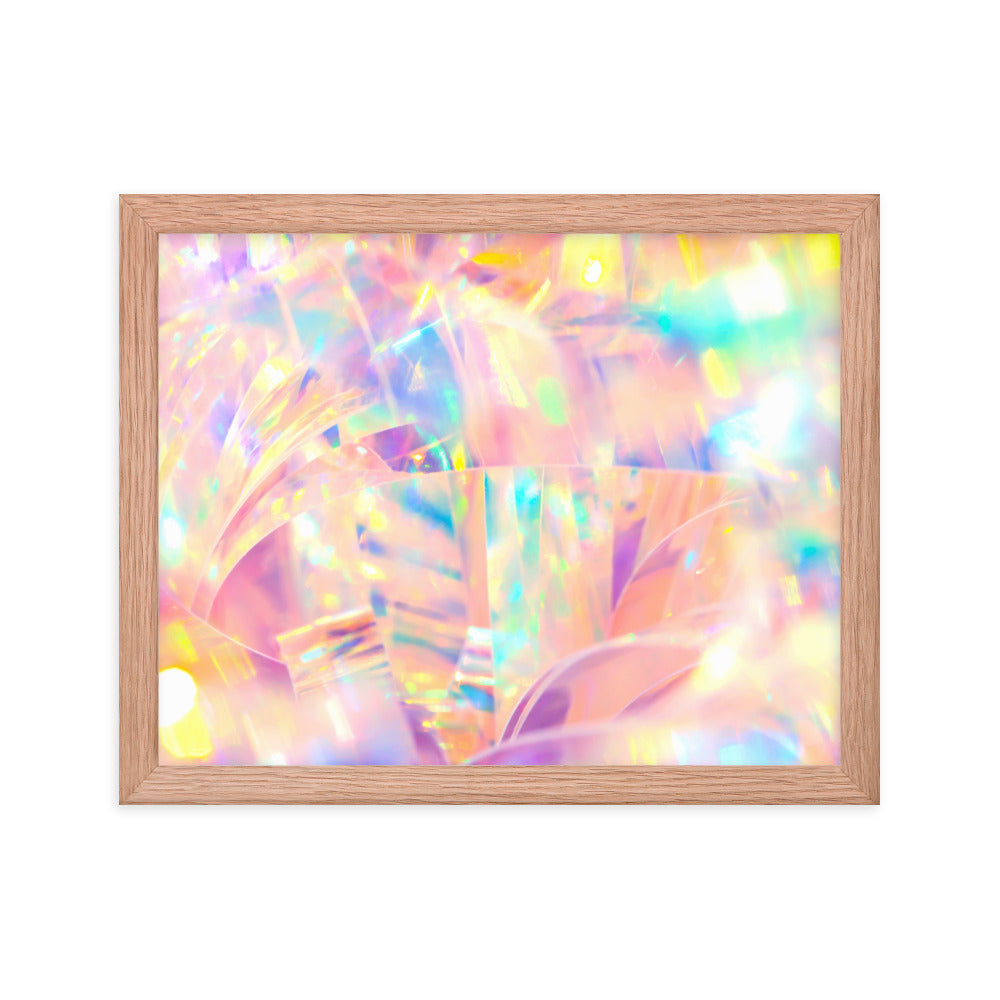 Holographic Delight I - Framed Poster