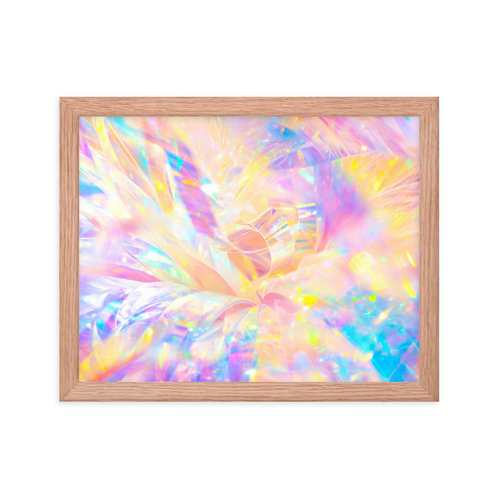 Holographic Delight II - Framed Poster