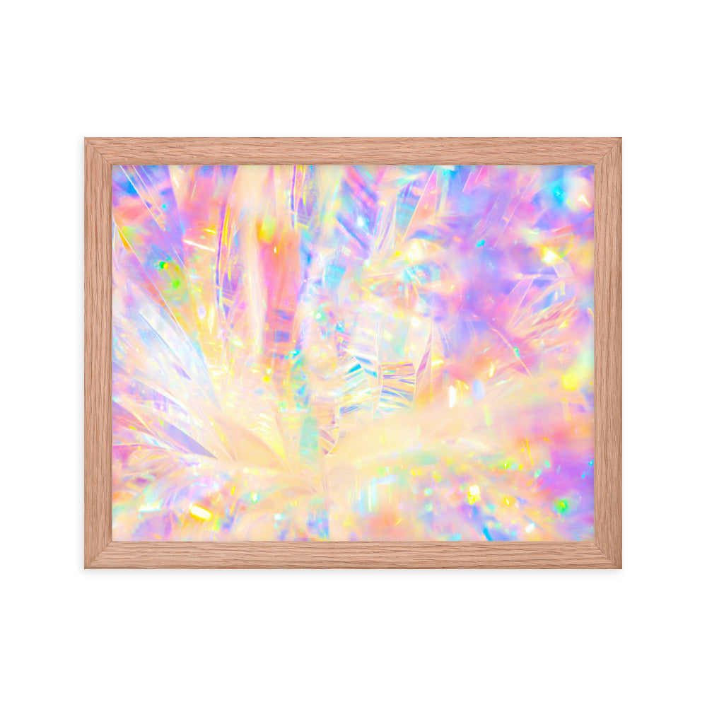 Holographic Delight III - Framed Poster