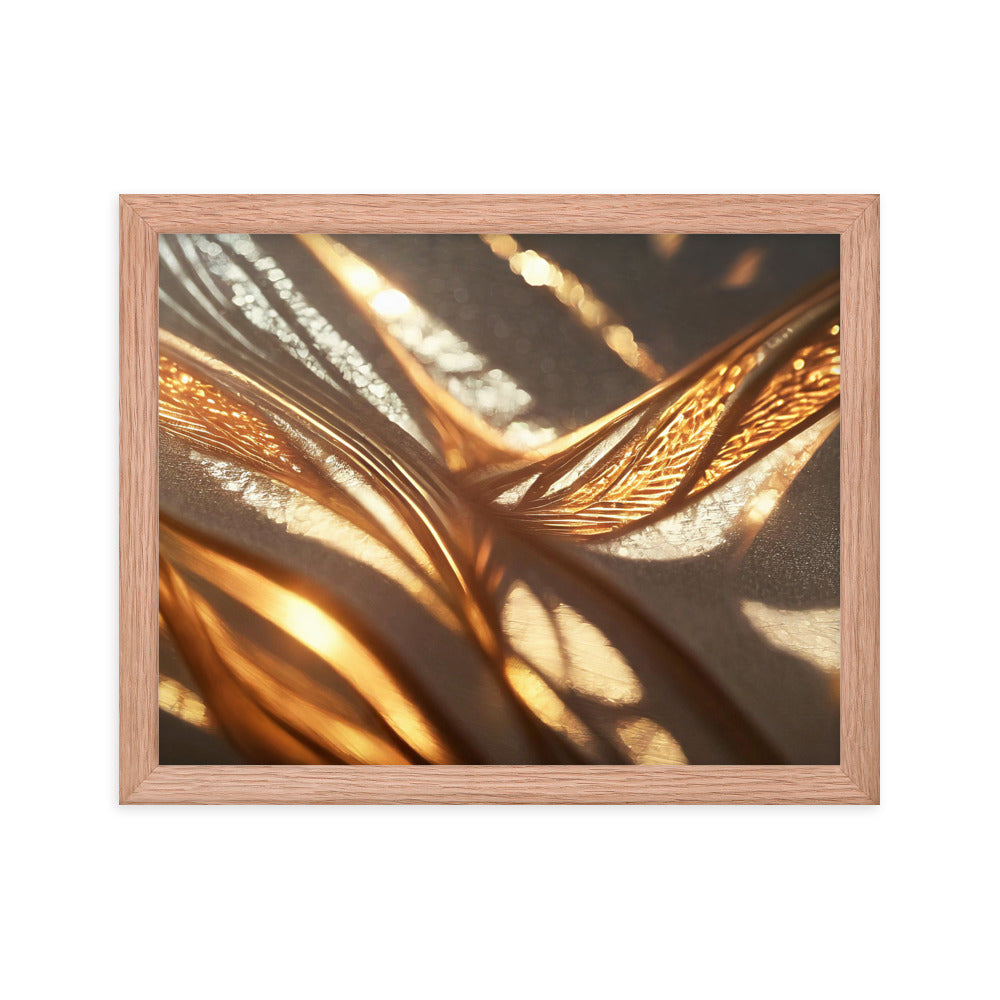 Winter Gold III - Framed Poster