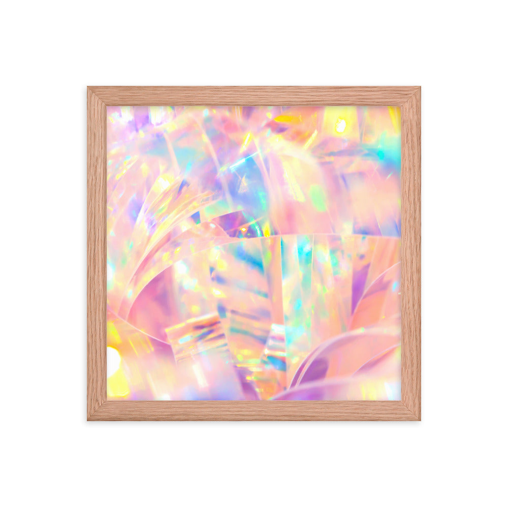 Holographic Delight I - Framed Poster