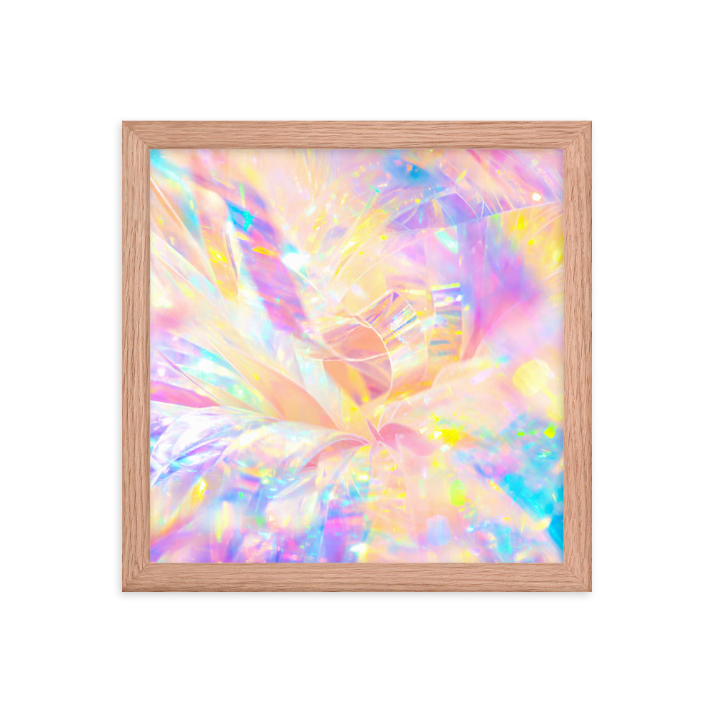 Holographic Delight II - Framed Poster