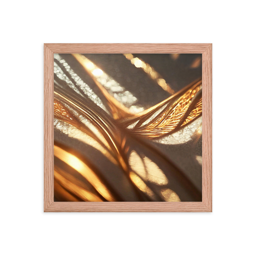 Winter Gold III - Framed Poster