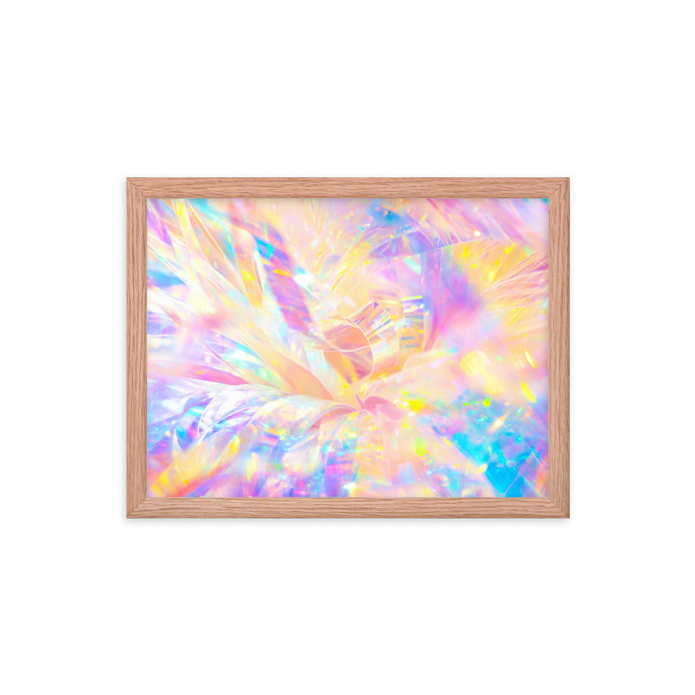 Holographic Delight II - Framed Poster