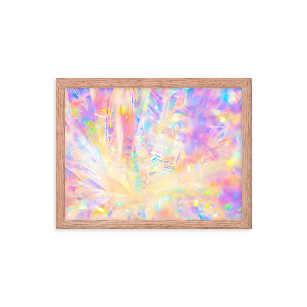 Holographic Delight III - Framed Poster