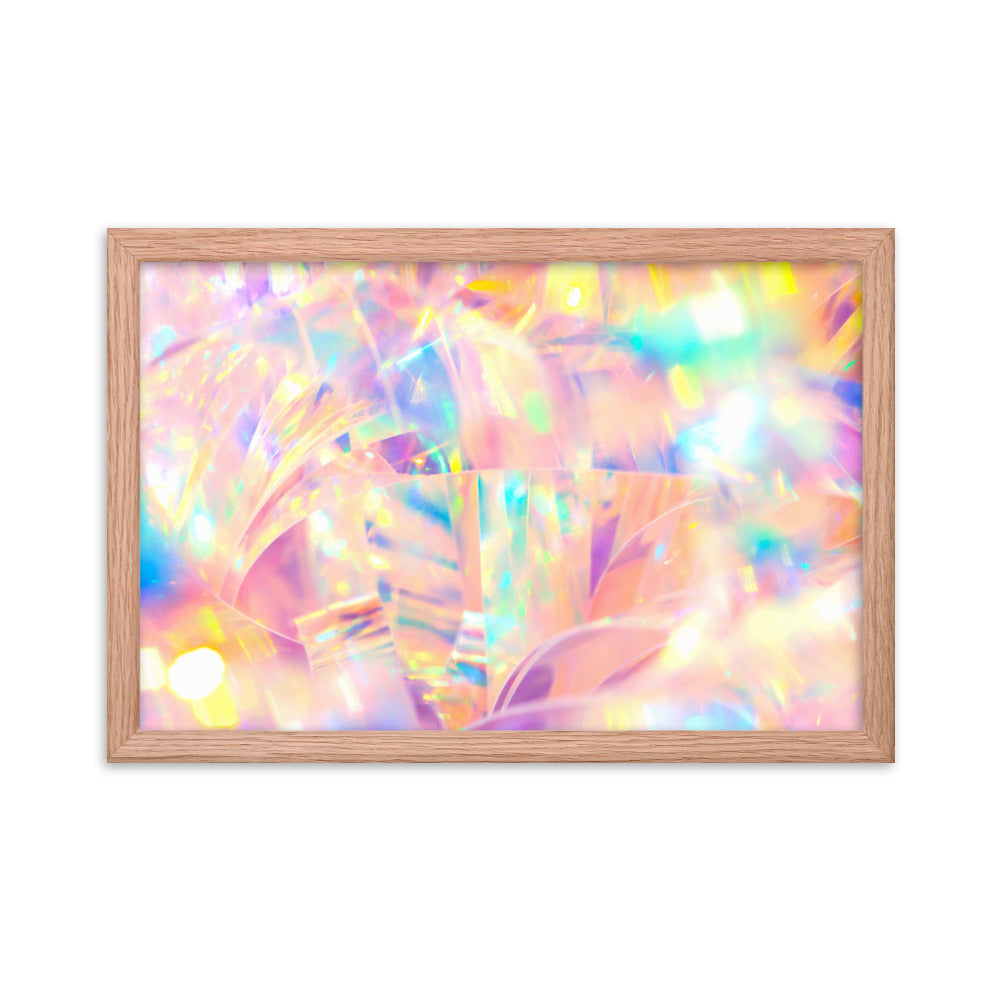 Holographic Delight I - Framed Poster