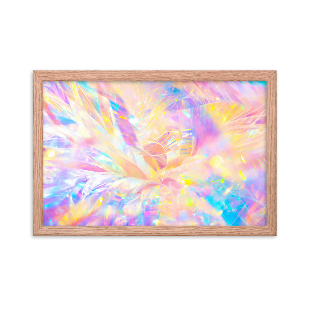 Holographic Delight II - Framed Poster