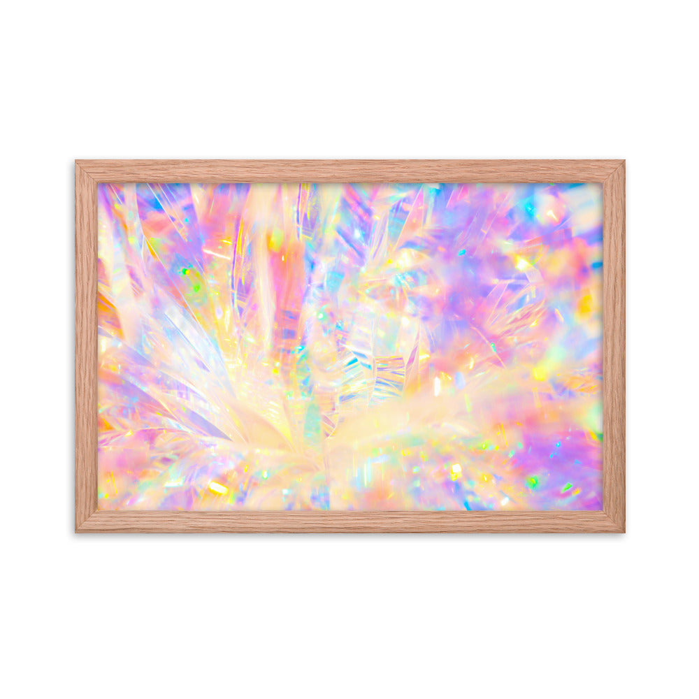 Holographic Delight III - Framed Poster