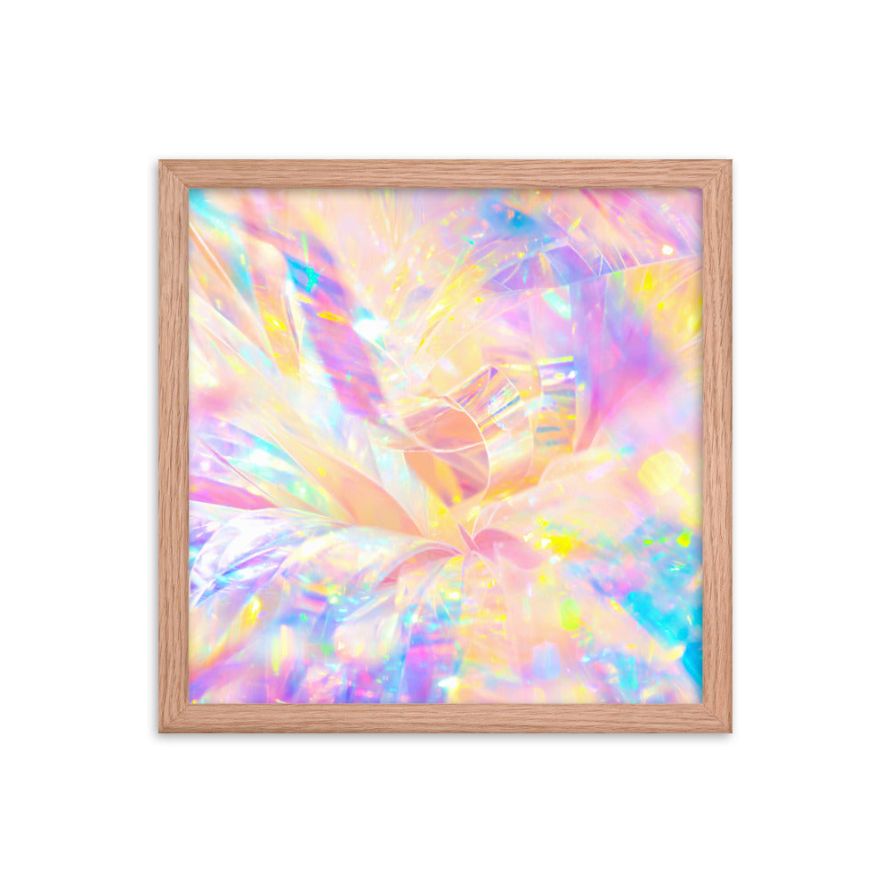 Holographic Delight II - Framed Poster