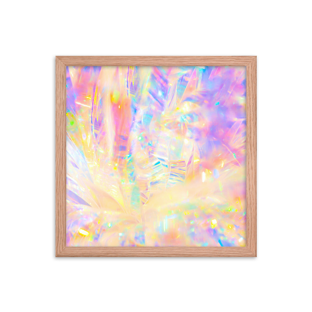 Holographic Delight III - Framed Poster