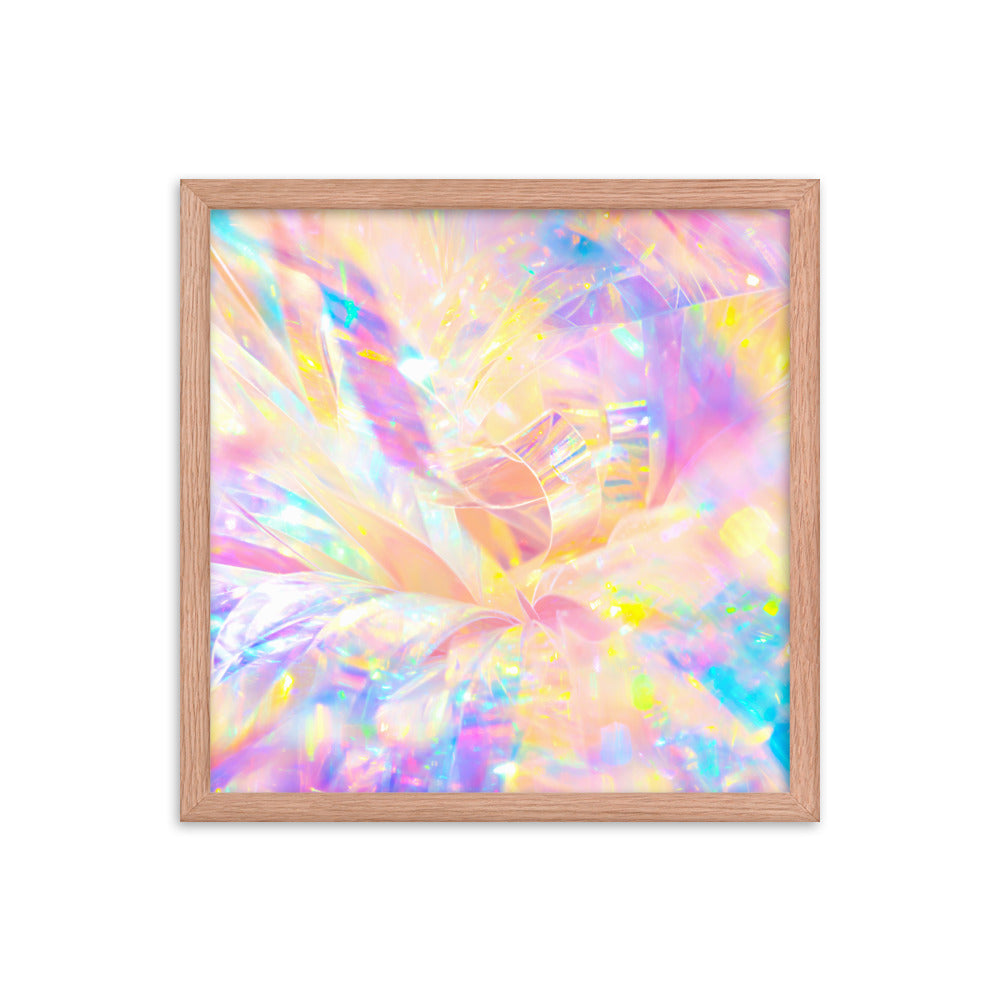 Holographic Delight II - Framed Poster