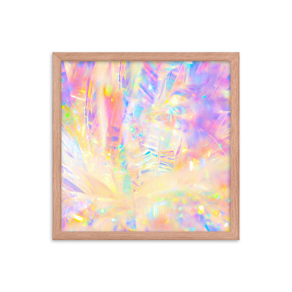 Holographic Delight III - Framed Poster