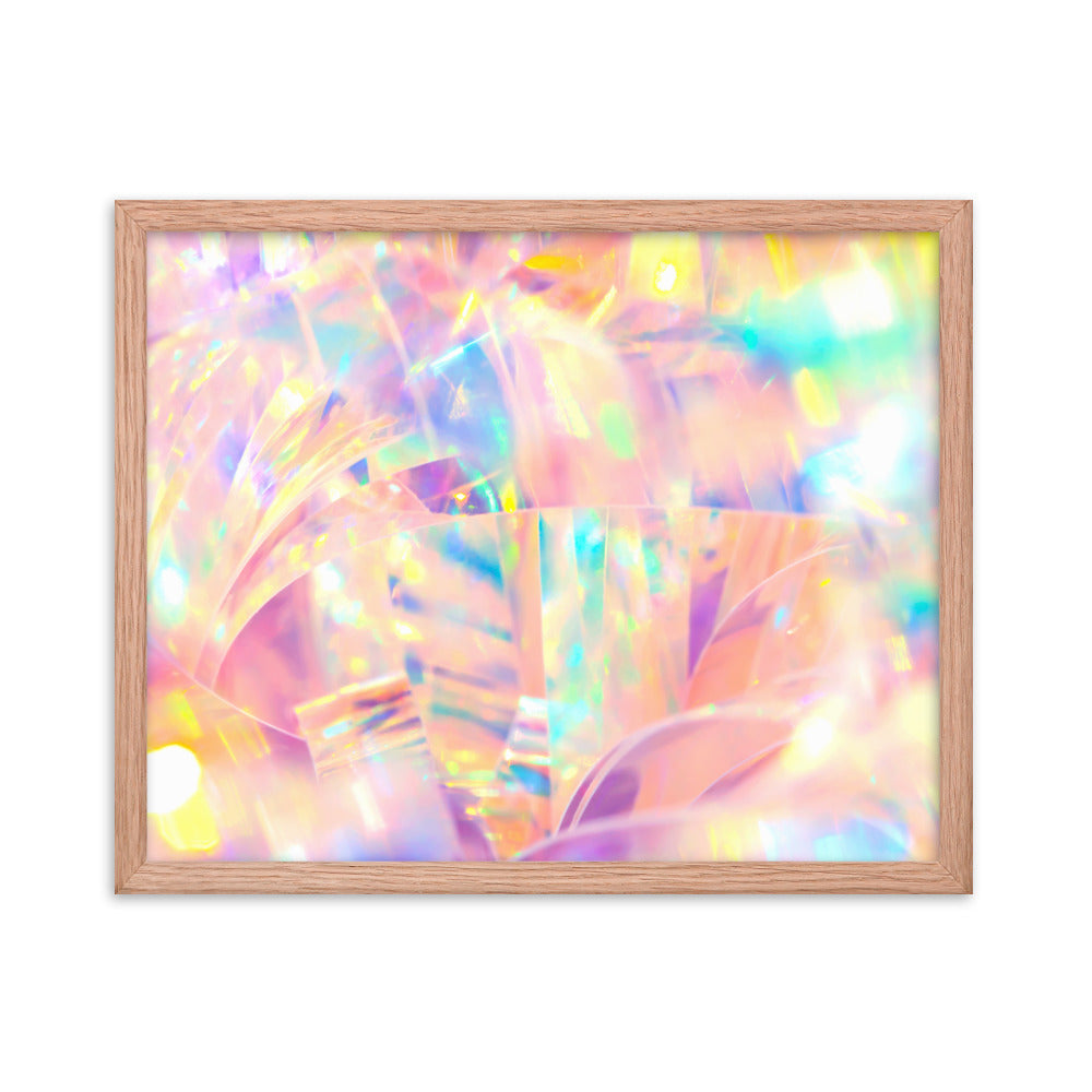 Holographic Delight I - Framed Poster