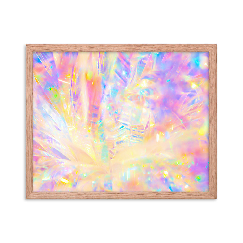 Holographic Delight III - Framed Poster