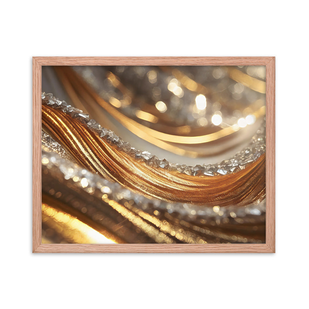 Winter Gold I - Framed Poster