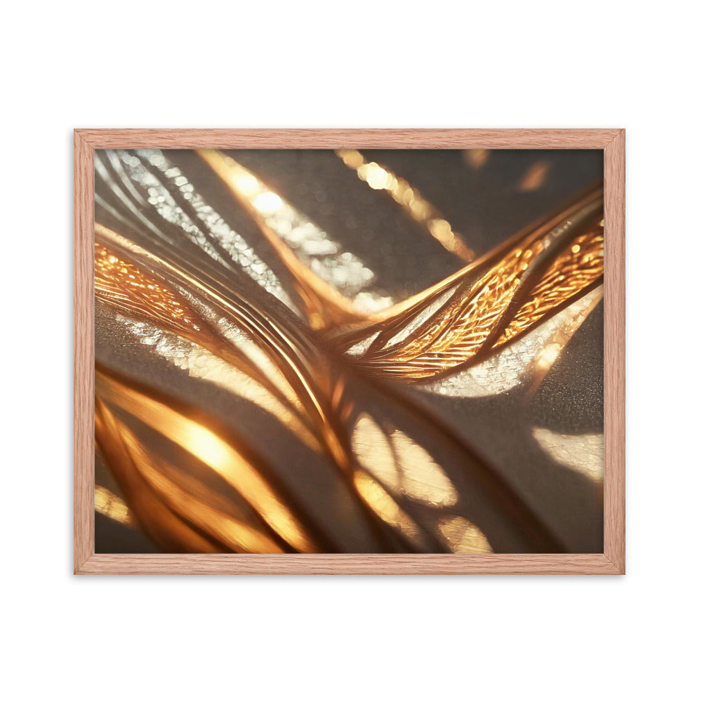 Winter Gold III - Framed Poster