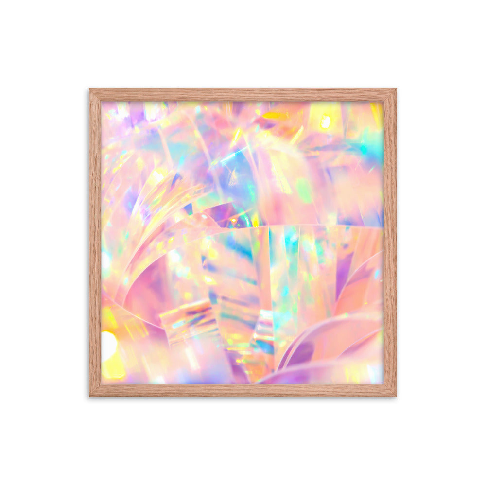 Holographic Delight I - Framed Poster