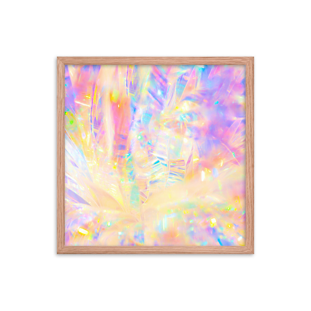 Holographic Delight III - Framed Poster