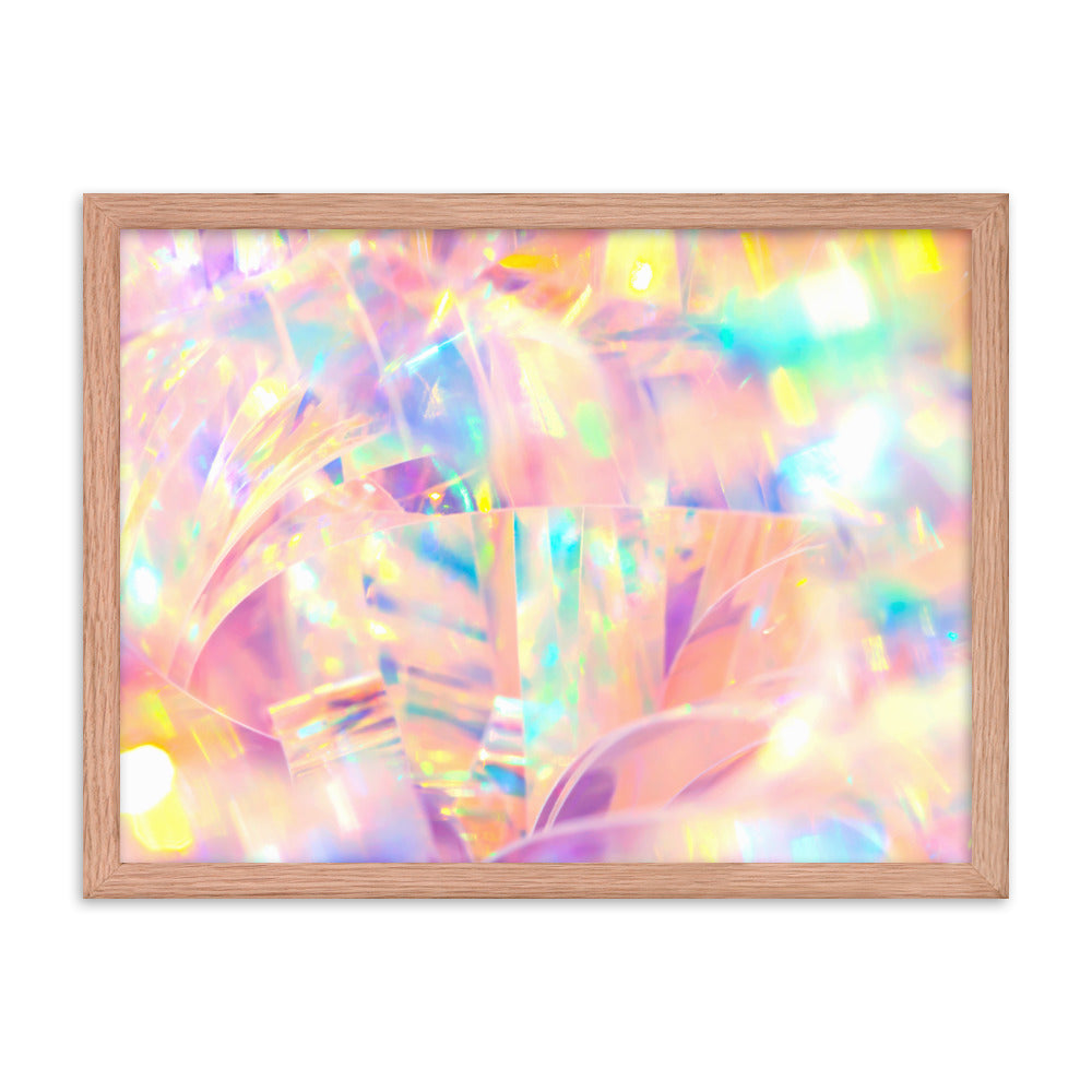 Holographic Delight I - Framed Poster