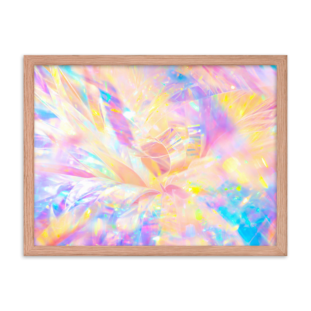 Holographic Delight II - Framed Poster