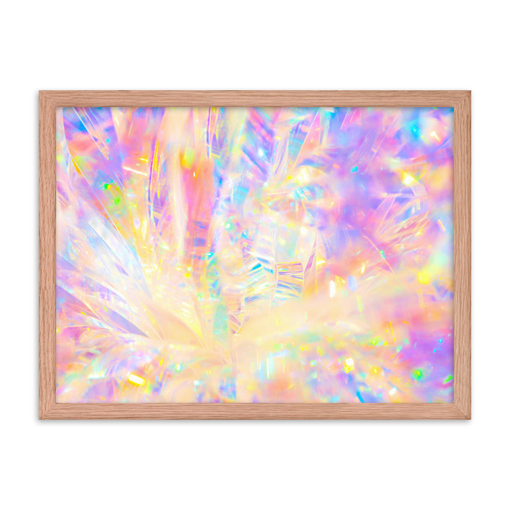 Holographic Delight III - Framed Poster