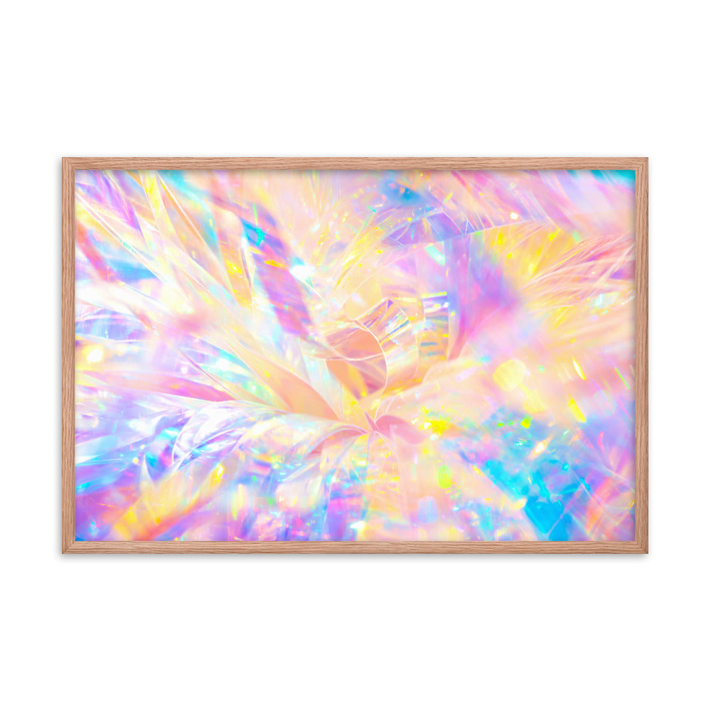 Holographic Delight II - Framed Poster