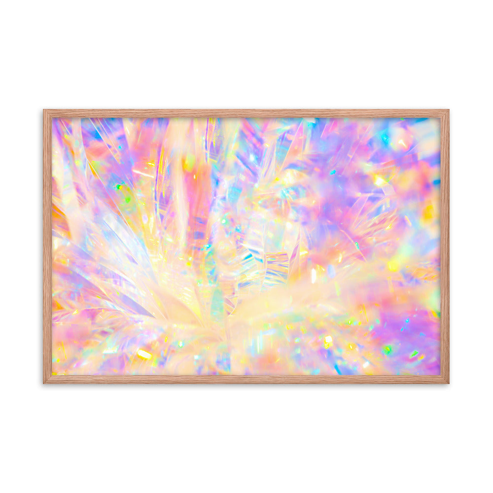 Holographic Delight III - Framed Poster