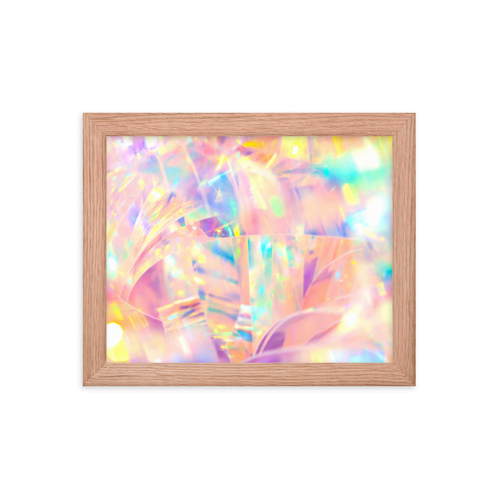 Holographic Delight I - Framed Poster