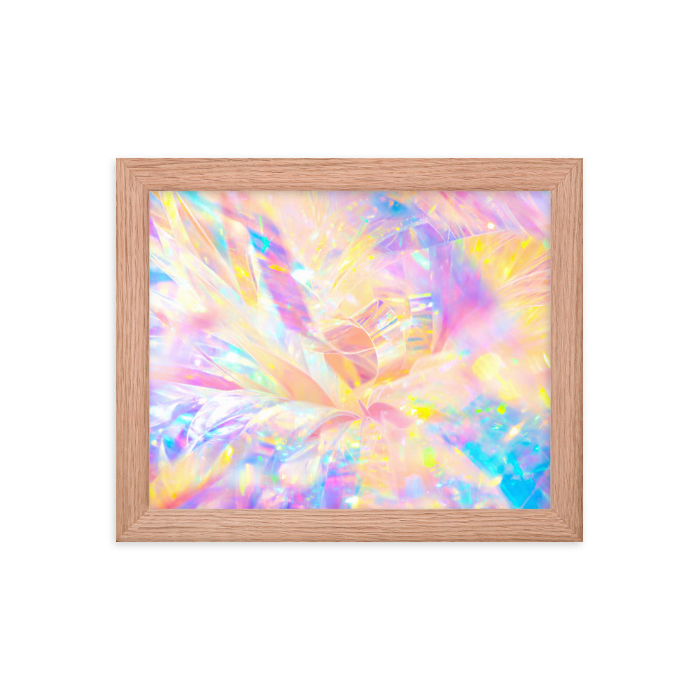 Holographic Delight II - Framed Poster