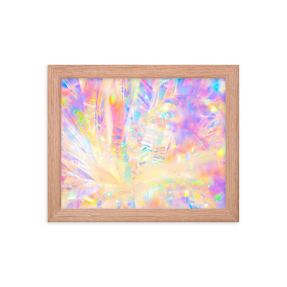 Holographic Delight III - Framed Poster