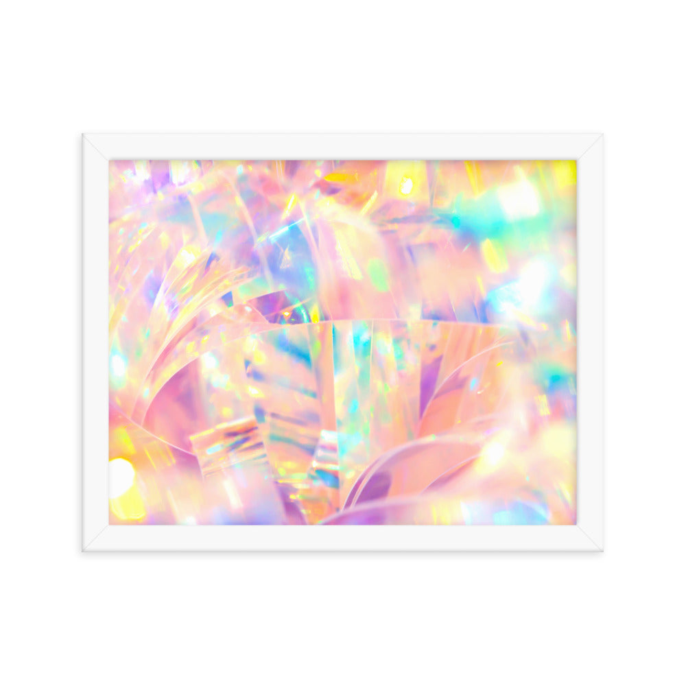 Holographic Delight I - Framed Poster