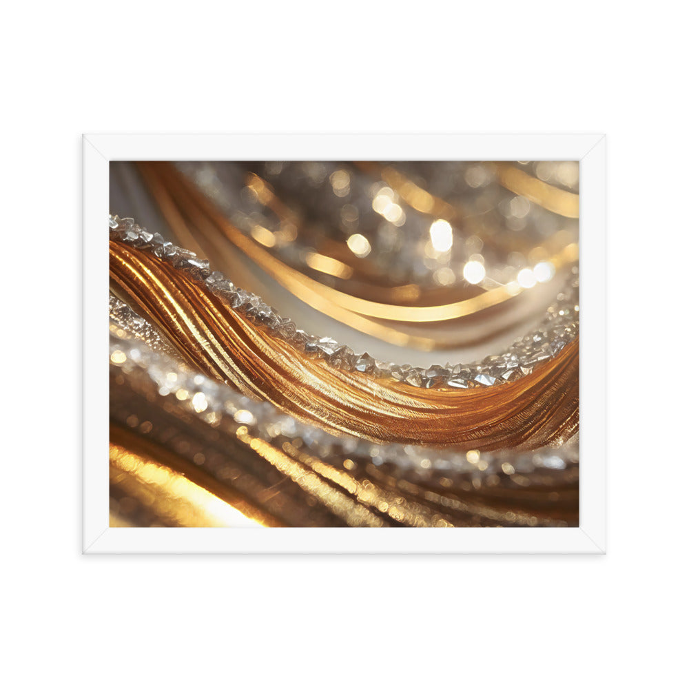 Winter Gold I - Framed Poster