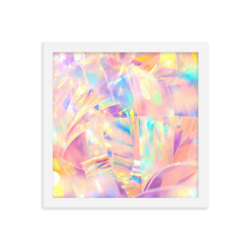 Holographic Delight I - Framed Poster