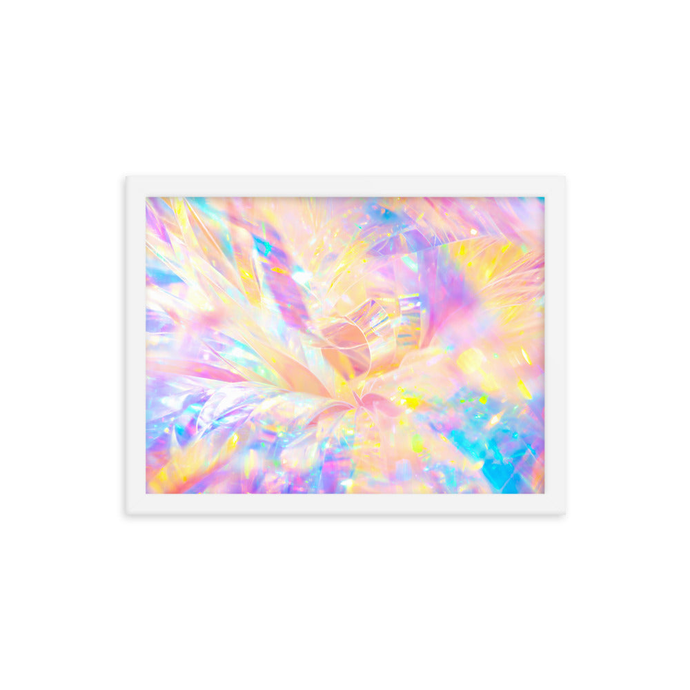 Holographic Delight II - Framed Poster