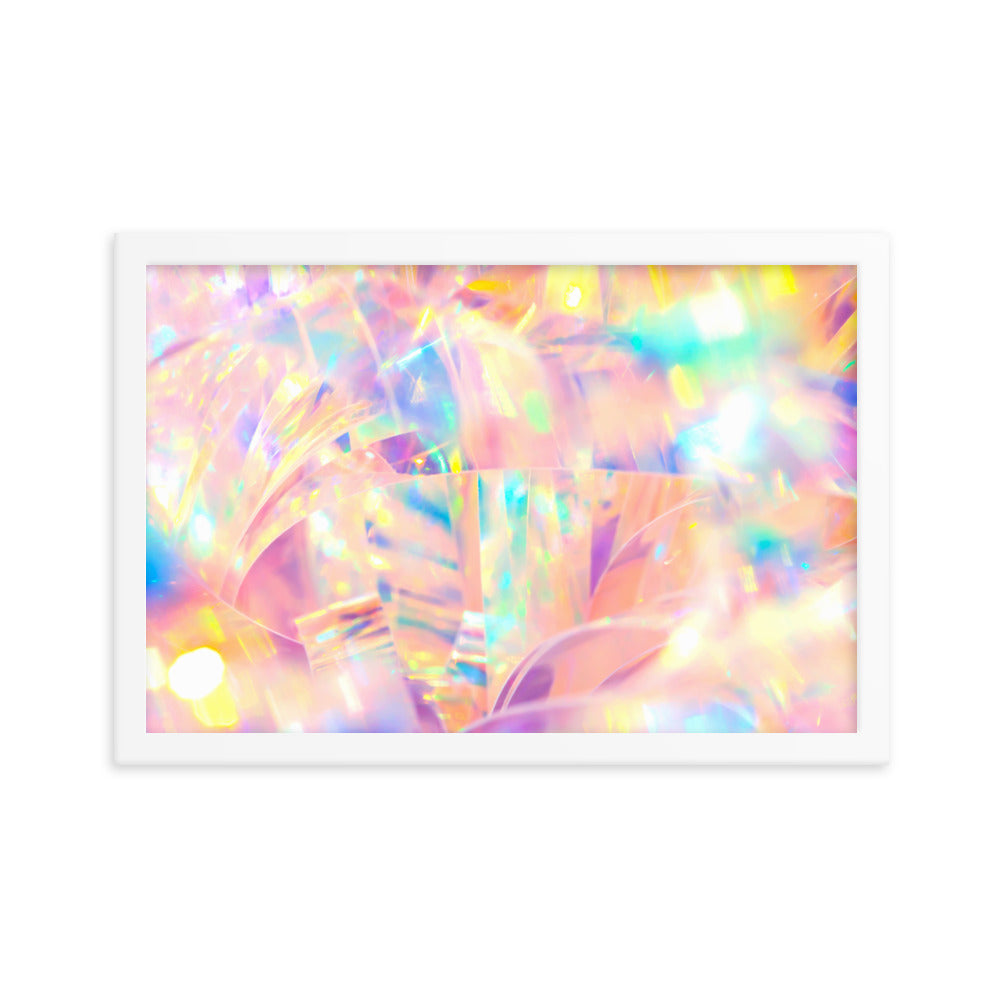 Holographic Delight I - Framed Poster