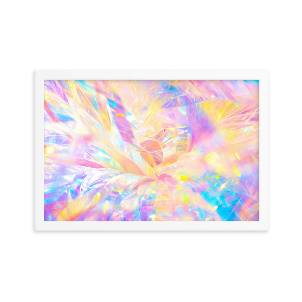 Holographic Delight II - Framed Poster